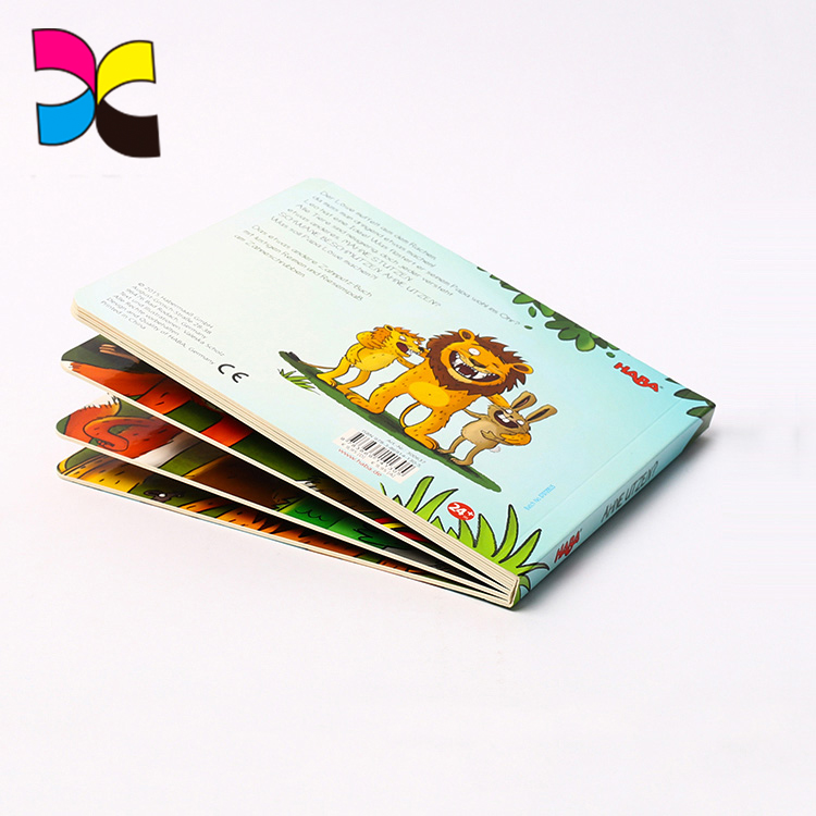 Eco-friendly Custom Printed Children Cardboard Board Book Printing On Demand