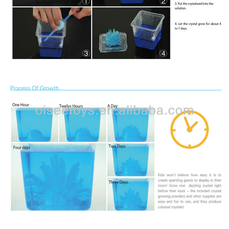Crystal Growing Step 2