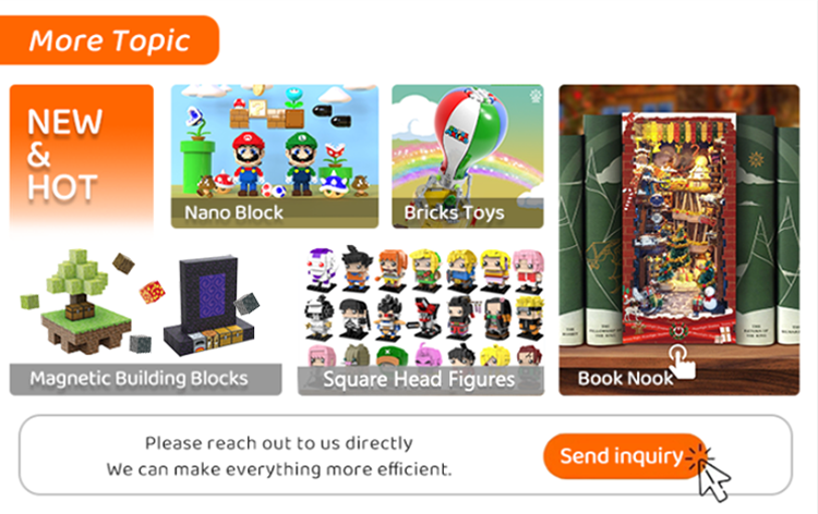 Brick Head Figure Detailed Showcase 3