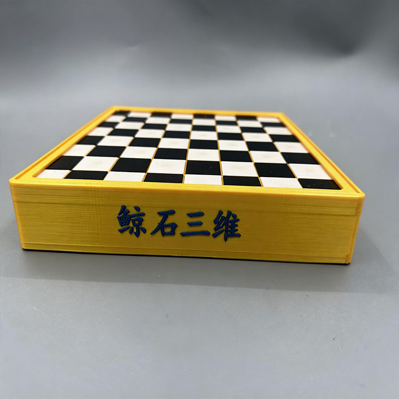 High Precision PLA FDM 3D Printed Chess Set With Full International Chess Pieces Board Customizable Color &amp; Size For Machining