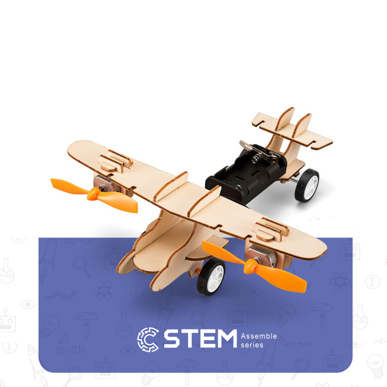 Educational Toy Wooden Science Experiment Toys Kids Exercise Hands-on Skills Creative Experimental Teaching Aid