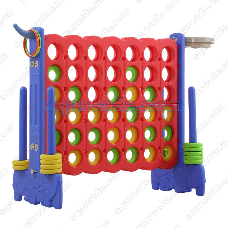 Interactive Activity Garden Kids Giant Connect 4 Game For 4-in-a-row Jumbo Outdoor For Outdoor Indoor Play Carnival Game