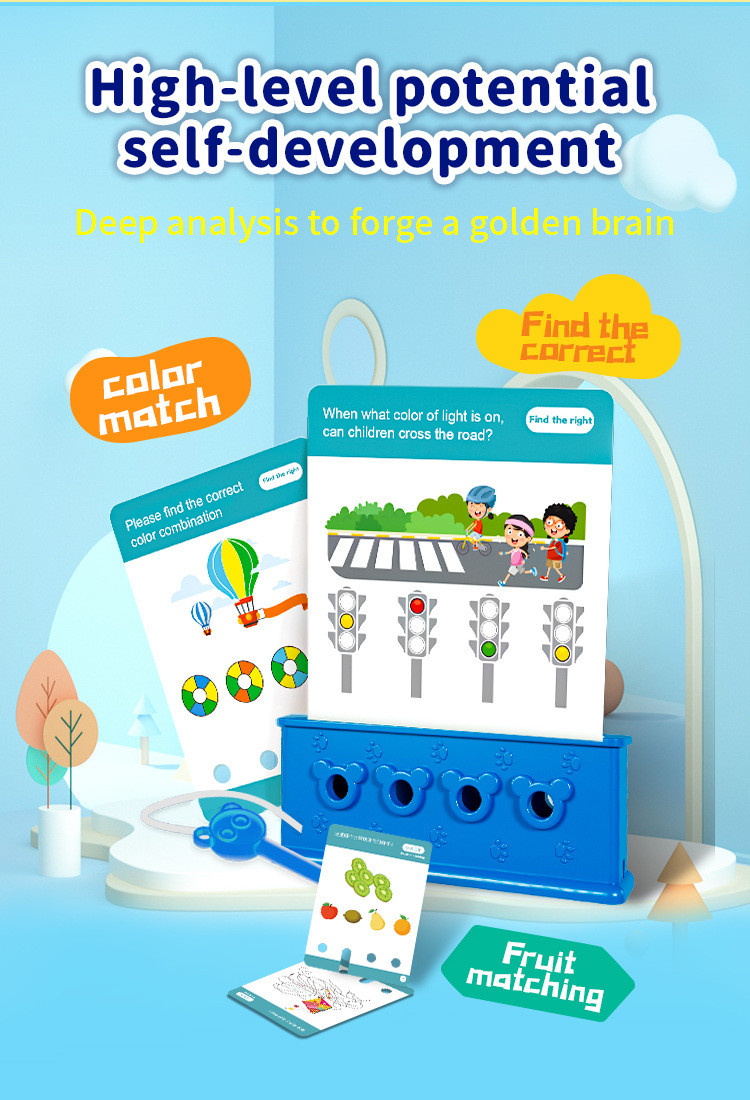 Montessori Toys Logic Key Puzzle Detail 5
