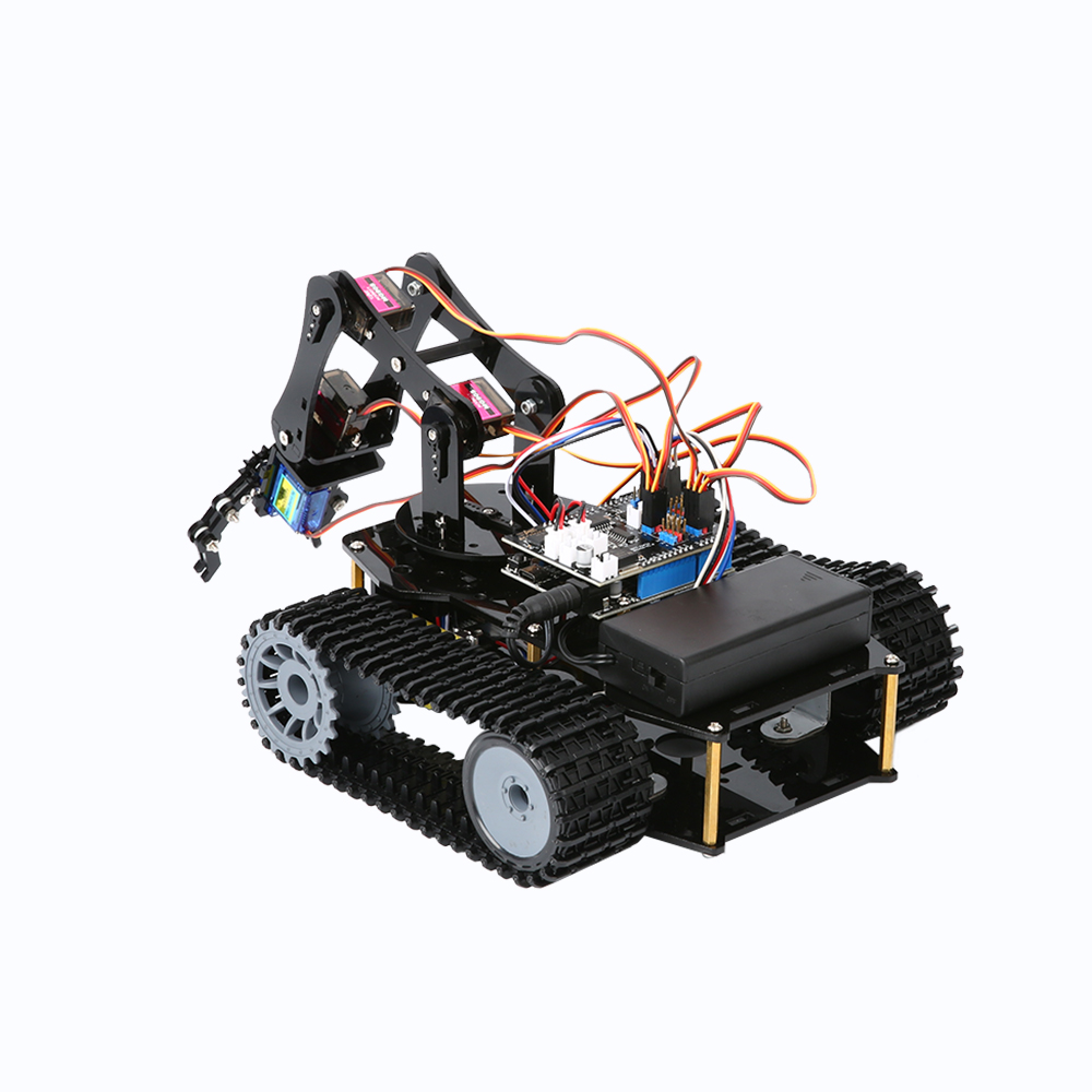 ACEBOTT ESP32 Programmable Robot Arm Car Kit for Arduino Smart Robot Car Set for Learning Education Automation Kits