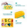 Education Shape Color Cognition Hand Fine Motor Sensory Training Toy Baby Toy Shape Sorter with Building Blocks 6 to 12 Months