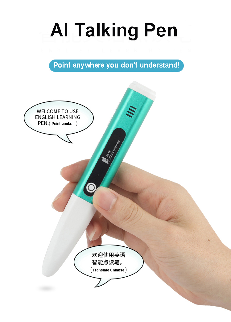 2025 Hot Sale Children Learning Reading Pen For Kids Learning Languages Talking Pen For Kids Know Things