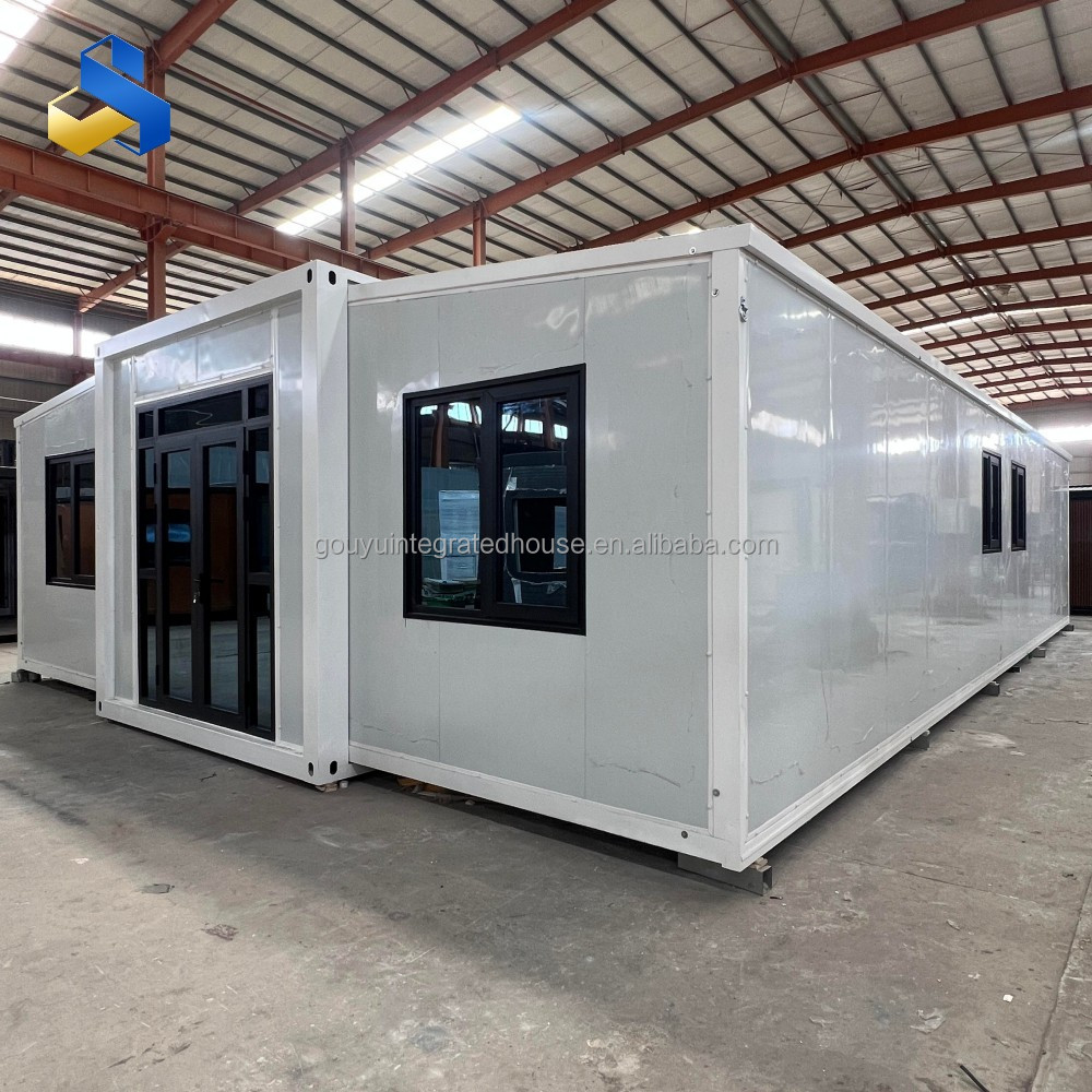 Custom Modern Steel Frame Mobile Fast Assembly Easy Installation 20ft 30ft 40ft Prefabricated Sandwich Panel Container House