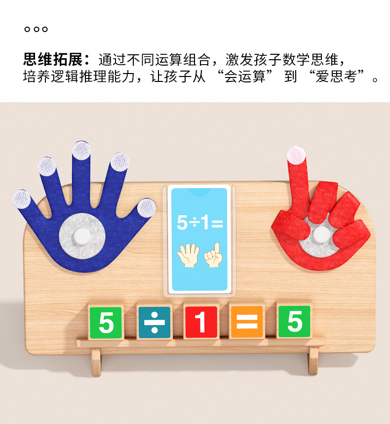 Finger Arithmetic Toy Detail 6