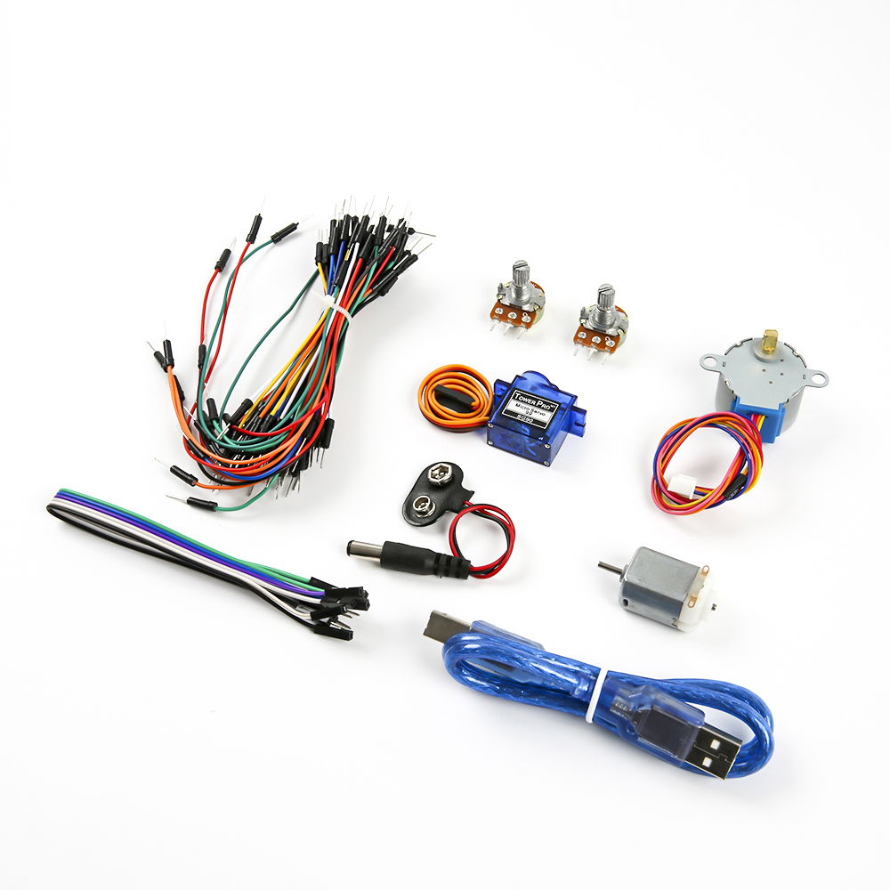 Robotlinking Electronics Complete Robot Kit Learning Starter Kit Stepper Motor RFID Kit for Arduino uno r3