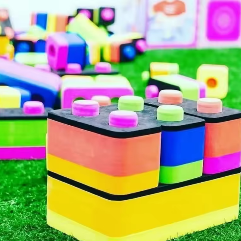 Rainbow Building Blocks Fun & Educational Building Bricks Toys Large Building Blocks Wholesale