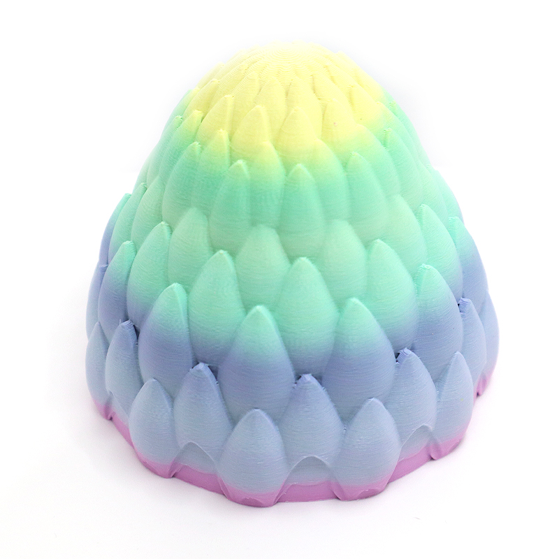 Professional Custom Multi-Color Dragon Egg 3D Toy PLA FDM 3D Printing Chinese Articulated Dragon Eggs