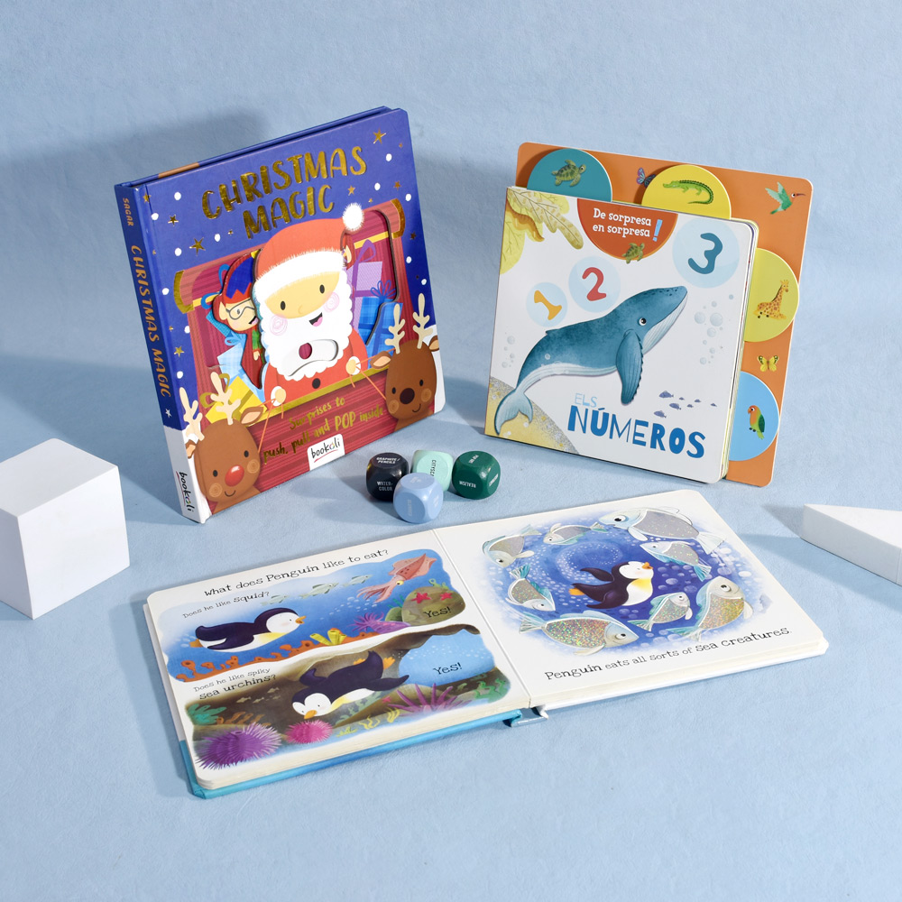 Good Quality Low Cost Personalized Children's Books Printing Service Custom Baby Book Printing Hardcover Spot UV Offset Printing