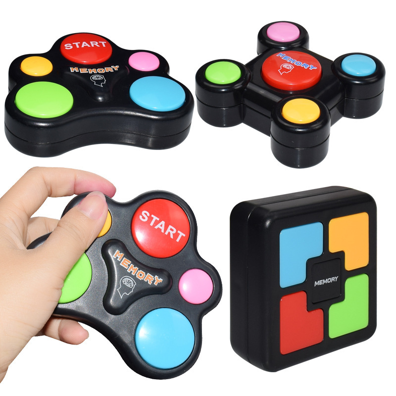 Children's Memory Game Machine LED Lighting and Sound Effects Multi-person Interactive Toys Training Hand-eye Coordination