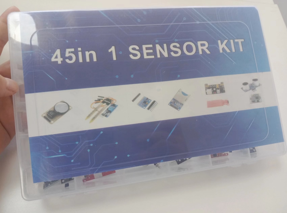 FYX Stock Sensor Module Starter Kit 16 37 45 In 1 Compatible Mega2560 Robotics Learning Experiment Box STEM Education