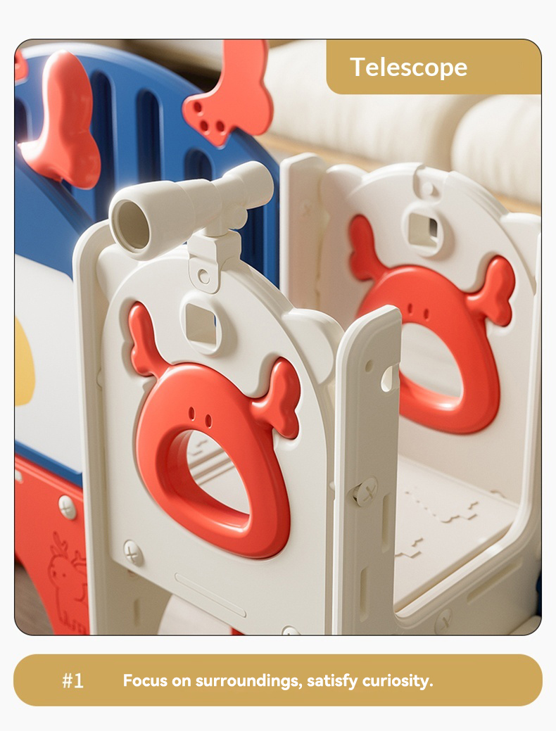 Children's Plastic Slide Climber Kids Play Set Toddler Swing Slide Set Indoor Playground Equipment <100kg Daycare Backyard