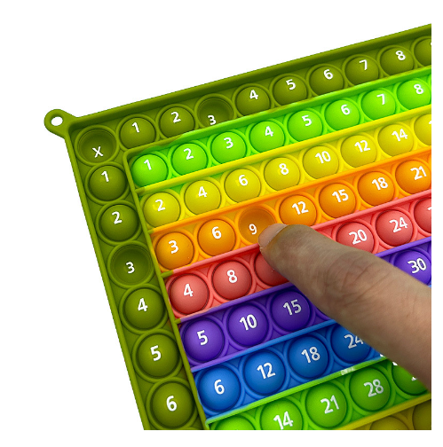 Multiplication Pop Math Multiplication and Addition Bubble Push Puzzle Educational Toy Mouse Trap Pioneer Edition