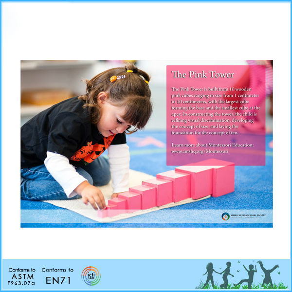 Wooden Montessori Materials Infant &amp; Toddler Sensory Teaching Toys Science Education Toys Puzzle Early Learning Toys for Kids