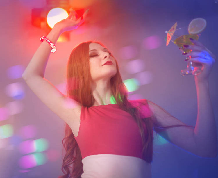 LED Flashing Wristband