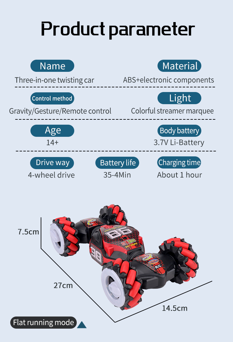 RC Stunt Car Detail 8