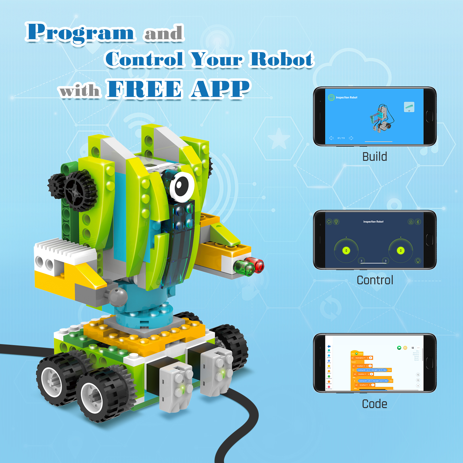 Makerzoid Premium We Do 2.0 STEM Education &amp; Maker Board Toy Kids 6+ Coding Robot with 47 Free Course Videos