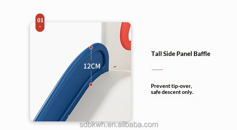 Children's Plastic Slide Climber Kids Play Set Toddler Swing Slide Set Indoor Playground Equipment <100kg Daycare Backyard