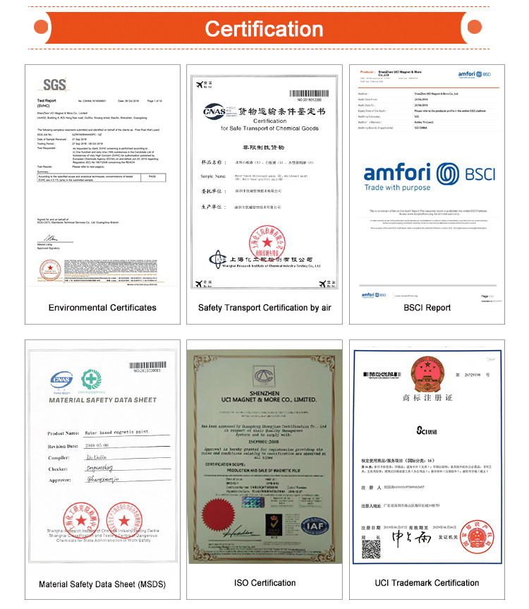 Certifications