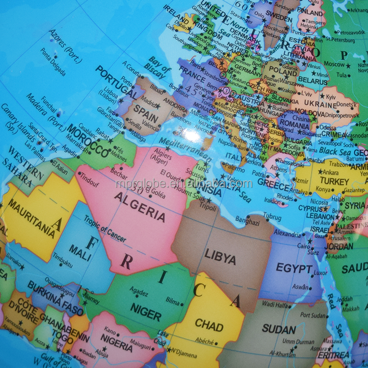 Learning Geography Toys with Talking Pen for Ages 4+ Kids Learning Interactive Globe