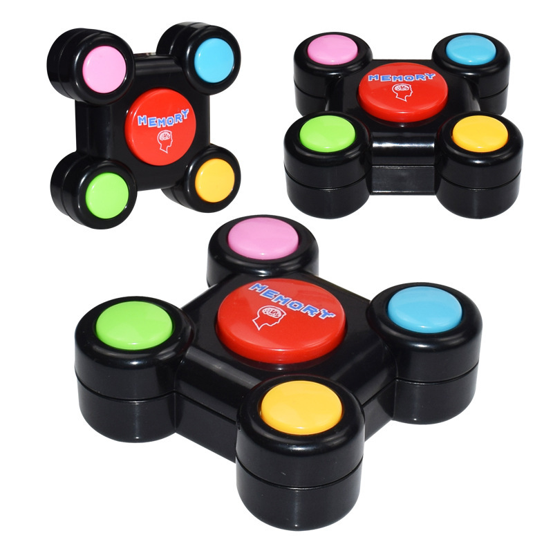 Children's Memory Game Machine LED Lighting and Sound Effects Multi-person Interactive Toys Training Hand-eye Coordination
