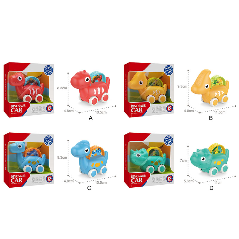 Dinosaur Gliding Slide Ride Car Children Toys Plastic CE Certified 2-4 Years Tyrannosaurus Rex Parasaurolophus Tanystropheus