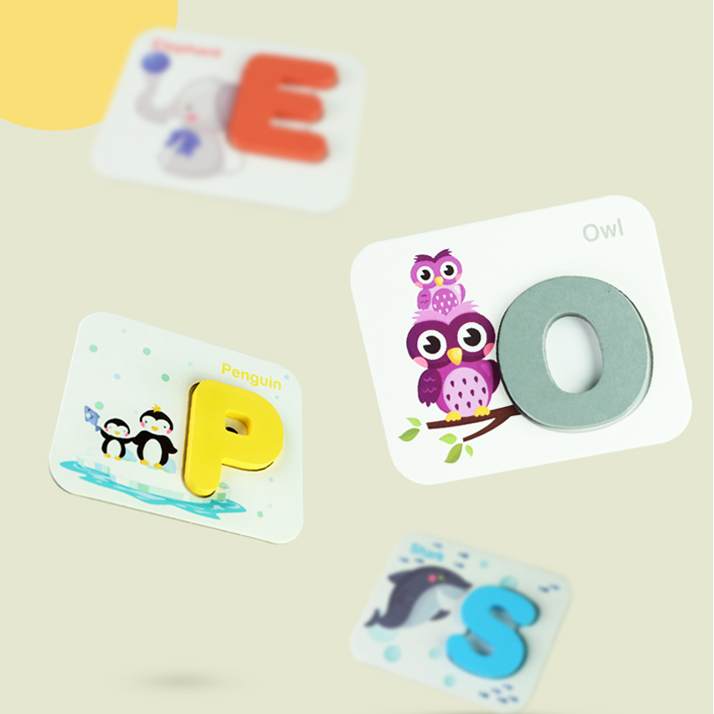 Popular Hot Selling Digital Letter Cognitive Learning Card Montessori Kids Toys High Quality Early Education Educational Toys