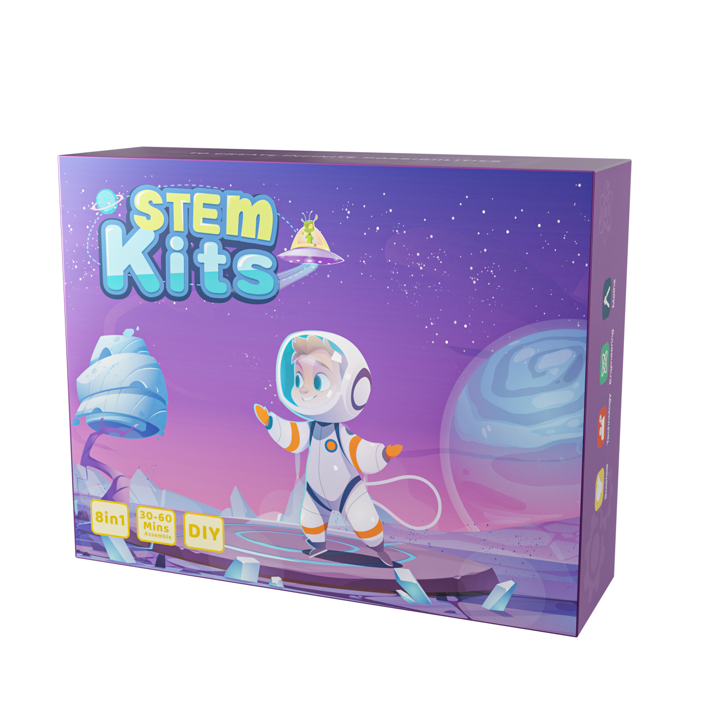 Kids STEM Educational DIY Science Experiment Kit Science &amp; Engineering Toys Set