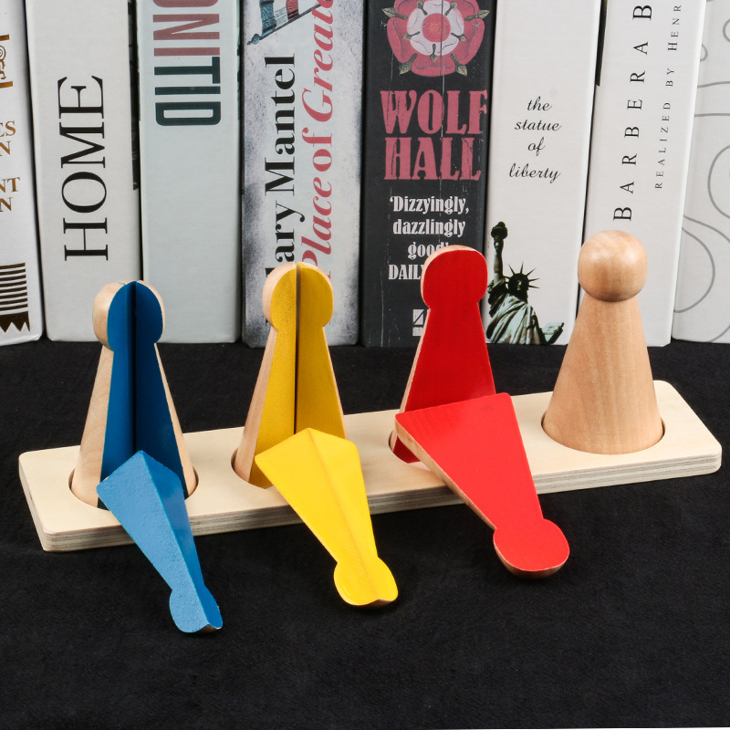 Montessori Teaching Aids Wooden 0-3-6 Years Old Family Version Early Education Toys Set Educational Games Children's