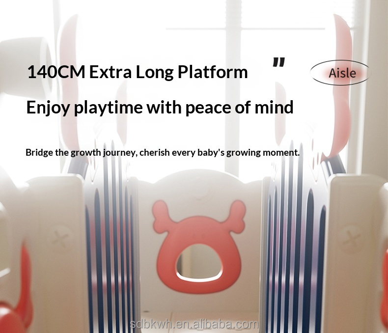 Children's Plastic Slide Climber Kids Play Set Toddler Swing Slide Set Indoor Playground Equipment <100kg Daycare Backyard