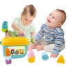 Education Shape Color Cognition Hand Fine Motor Sensory Training Toy Baby Toy Shape Sorter with Building Blocks 6 to 12 Months