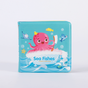Customised EVA Colour Changing Bath Book Soft Educational Baby Toys Waterproof Set for Children's Bath Time