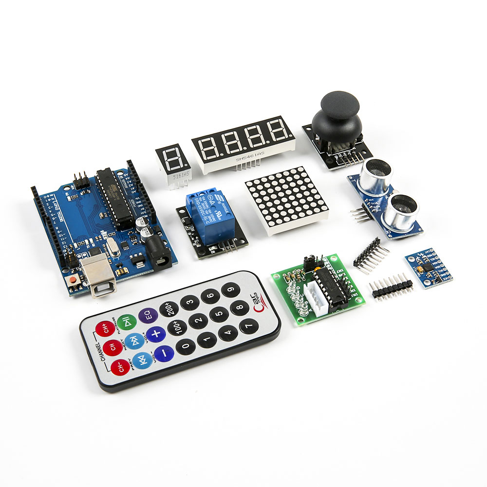 Robotlinking Electronics Complete Robot Kit Learning Starter Kit Stepper Motor RFID Kit for Arduino uno r3