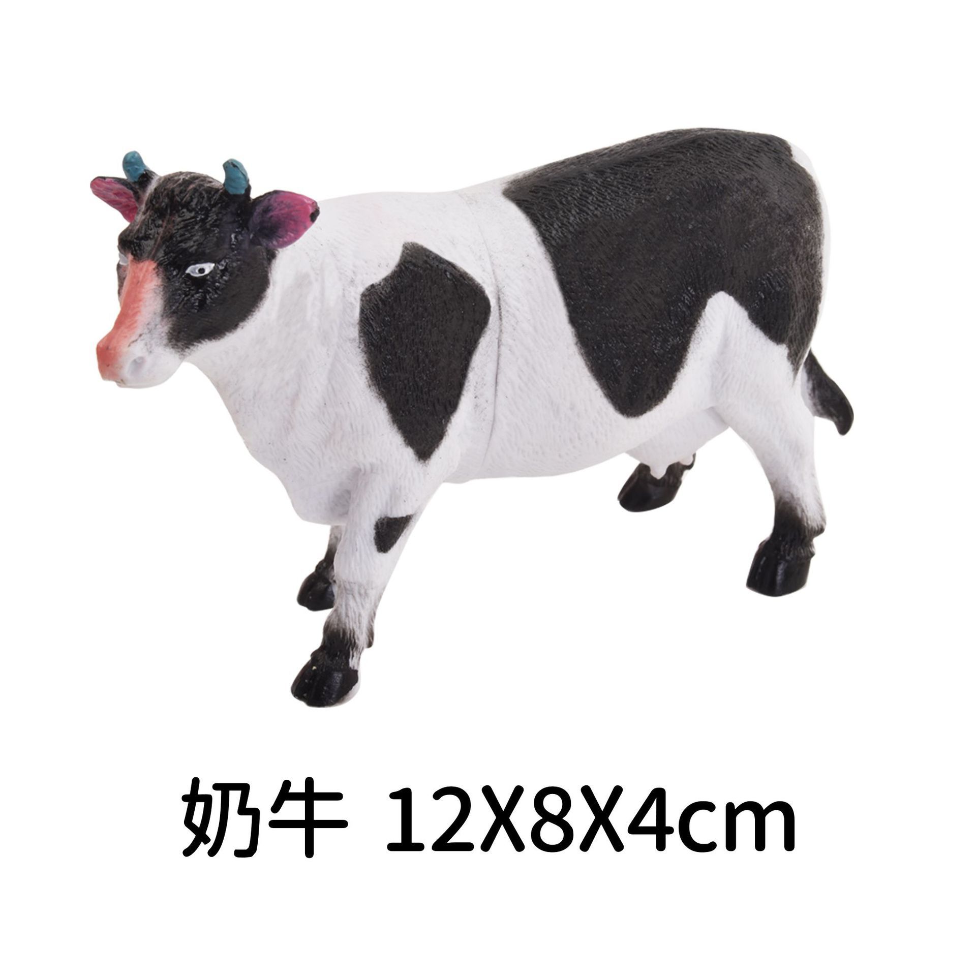 Pvc Customized Color Sheep Figurines Realistic Farm Animal Kids Educational Toys Plastic Crafts Sheep Figures Set for Kids