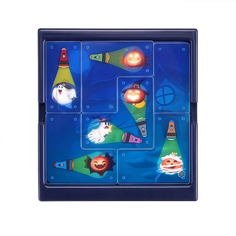 Kids 5 to 7 Years Puzzle Board Game STEM Strategy Set 60 Challenges Logical Thinking Plastic Interactive Educational Toy