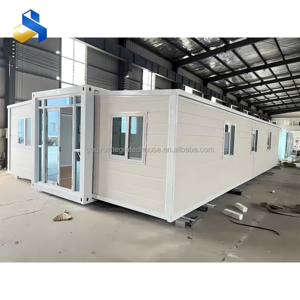 Custom Modern Steel Frame Mobile Fast Assembly Easy Installation 20ft 30ft 40ft Prefabricated Sandwich Panel Container House