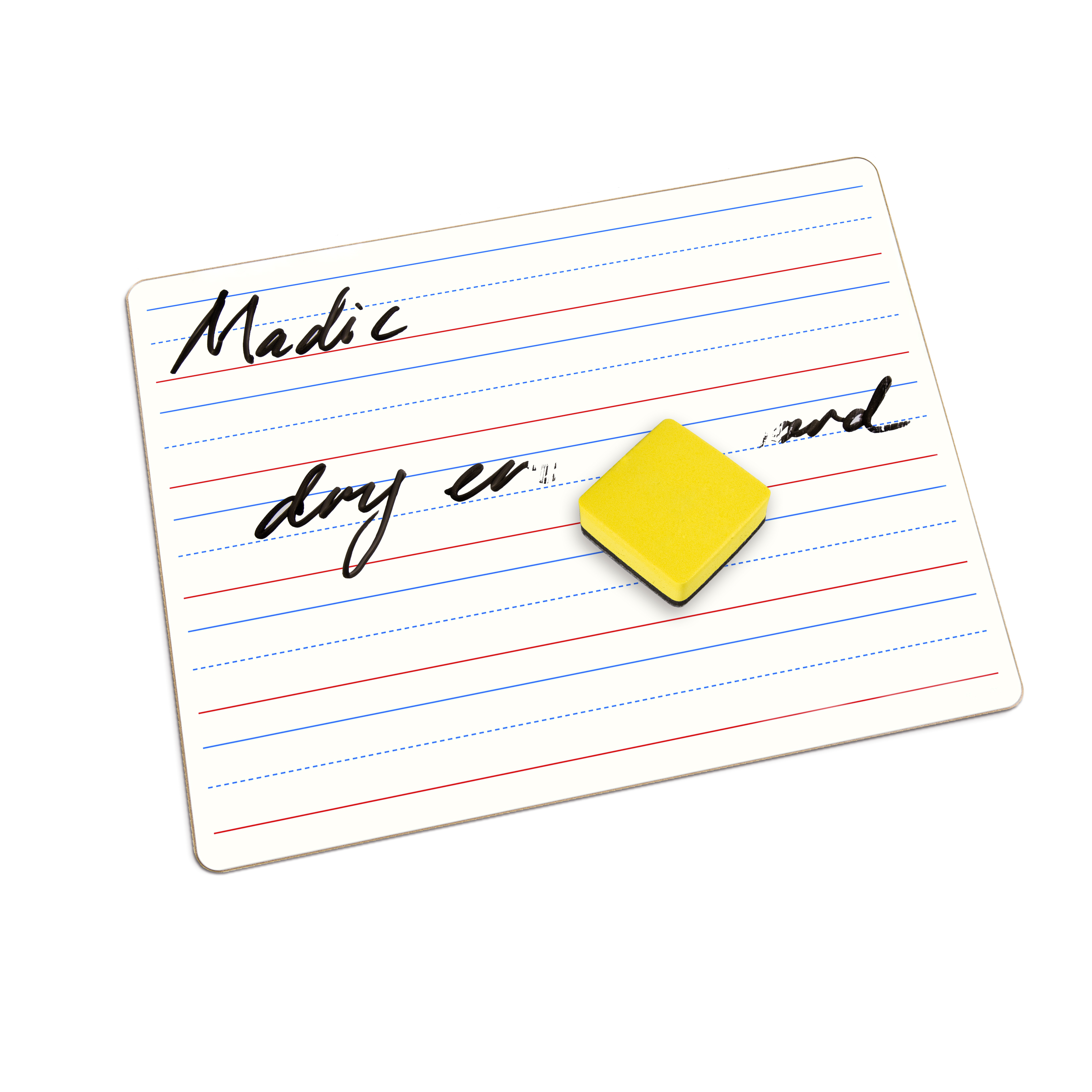 OEM Factory Wholesale Classroom Students Lapboards 9x12 Double Sided Dry Erase Bulletin Learning Boards Red Blue Message Board