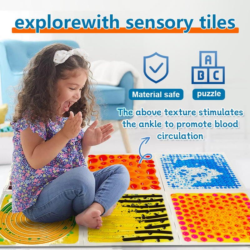 Montessori Sensory Toy Tile 4