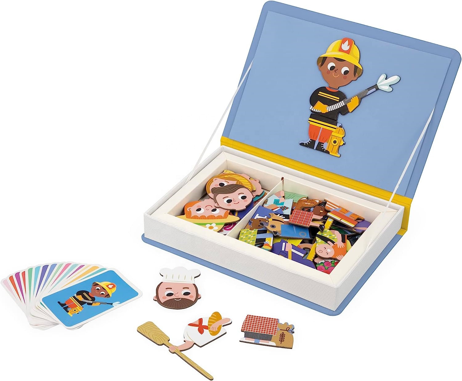 Custom Design Magnetic Book Mix And Match Travel Game Educational Toys Puzzles Magnetic Stickers For Children