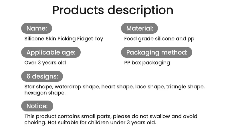 Stress Relief Interactive Calming Skin Picking Fidget Toys, Sensory Picking Pad for Anxiety, DIY Making Relaxing Picky Party Pad for Kids&Adults