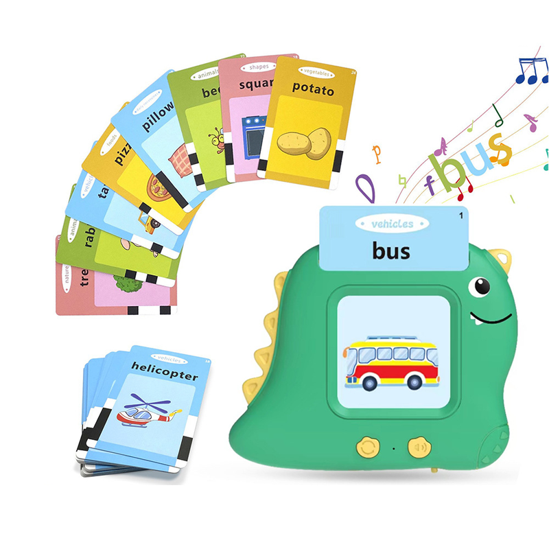 Children's Early Education Card Learning Machine English German Spanish Arabic Various Languages Card Insertion Learning Toy