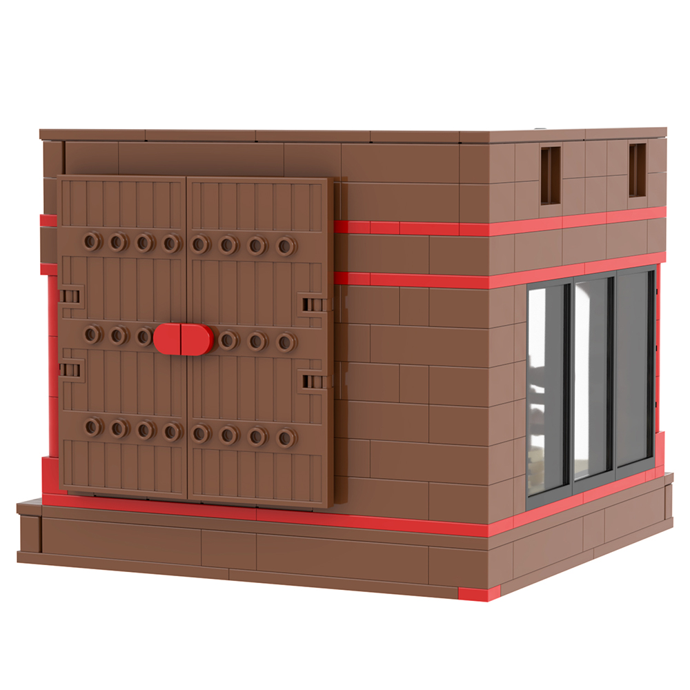 NEW Martial Arts Hall Educational Toy Creative Building Blocks Sets Toys MOC Kit City Scenes Gifts Toys for Kids MOC4108