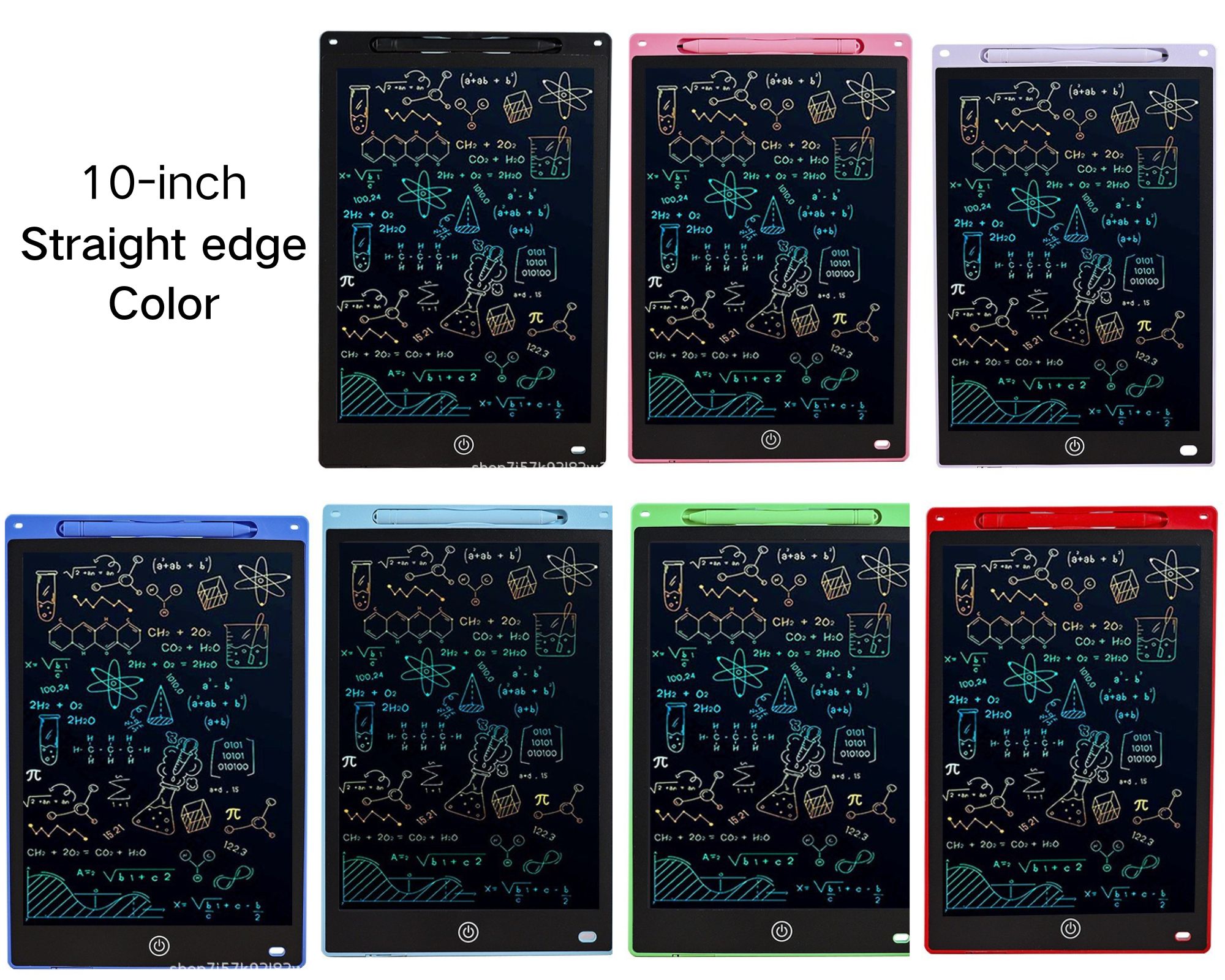 8.5 10 12 16Inch Electronic Digital Writing Color Screen Kids Lcd Memo Pad Erasable Writing Tablet Children's Puzzle Toys