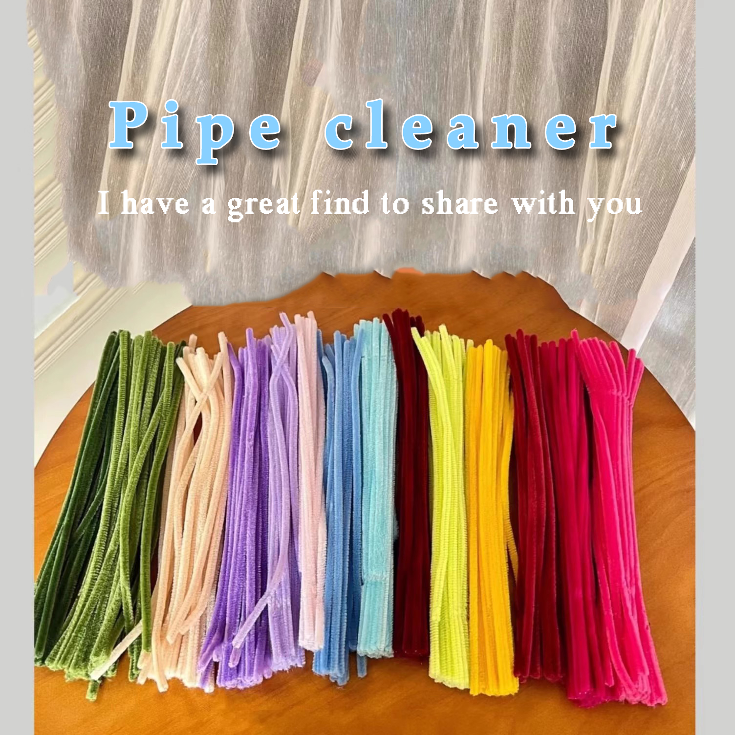Funny Other Educational Toys Chenilles Stems Pipe Diy Toys Chenille Crafts Pipecleaners High Quality Creative Toys for Kids
