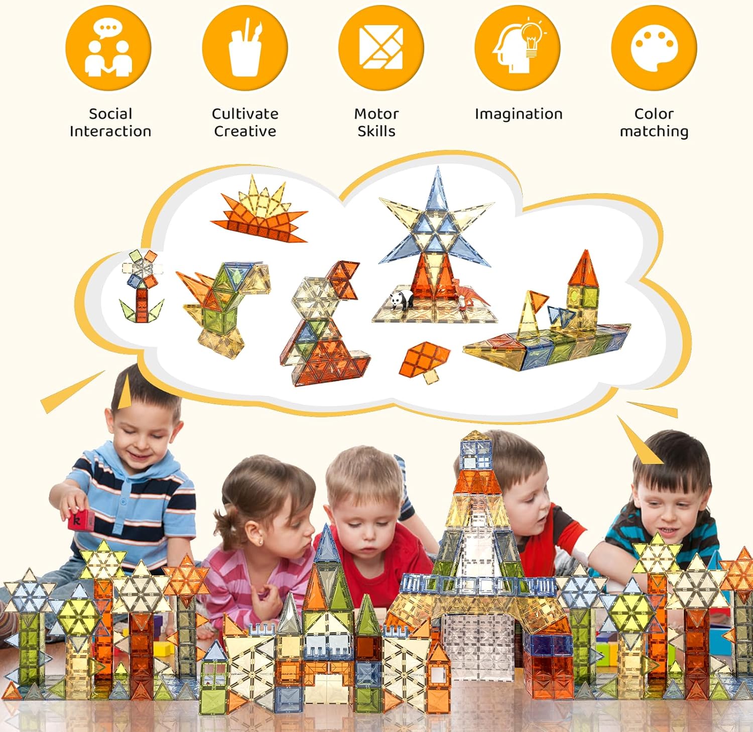 Magnetic Tiles Set 10