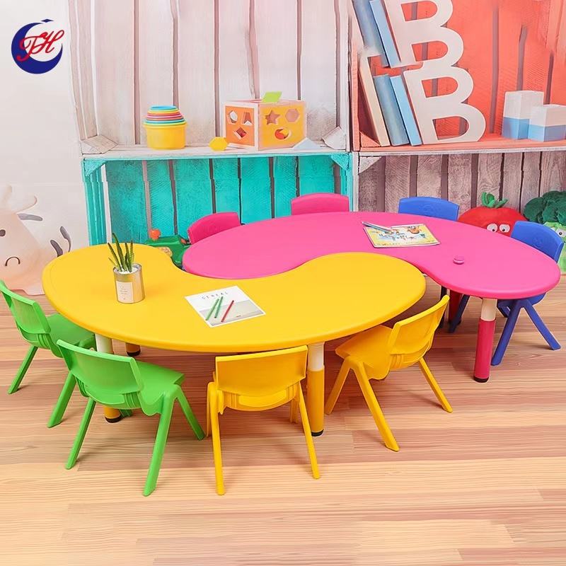 Children's Table And Chair Sets For Daycare Nursery Preschool Outdoor Kids Furniture School Desk And Chair