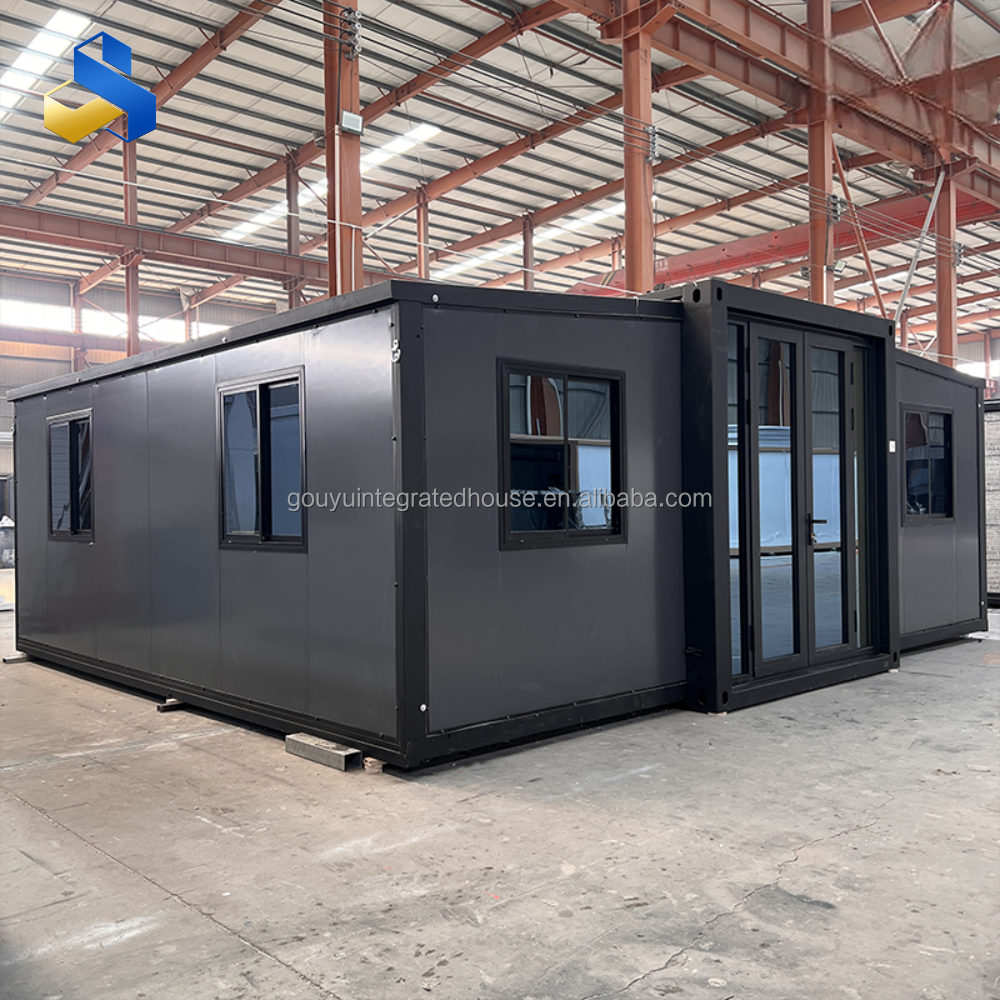 Custom Modern Steel Frame Mobile Fast Assembly Easy Installation 20ft 30ft 40ft Prefabricated Sandwich Panel Container House